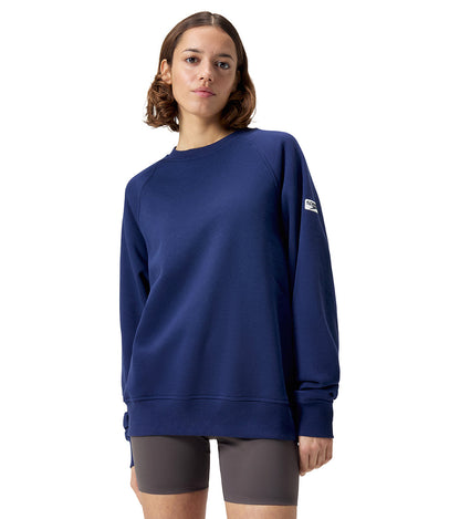  Speedo Unisex Fleece Crew Neck Long Sleeve Pullover Shirt