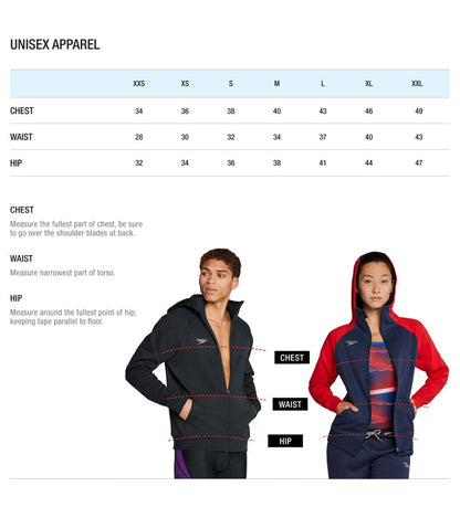  Speedo Unisex Long Sleeve Hooded Sweatshirt