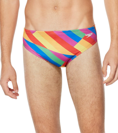  Speedo Pride Men's Printed One Brief Swimsuit