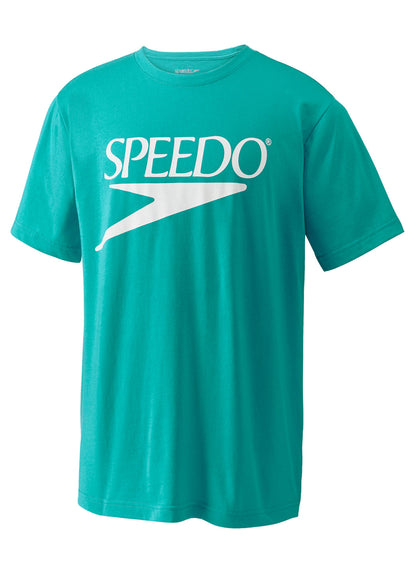 Speedo Unisex Vintage Logo Short Sleeve Crew Tee