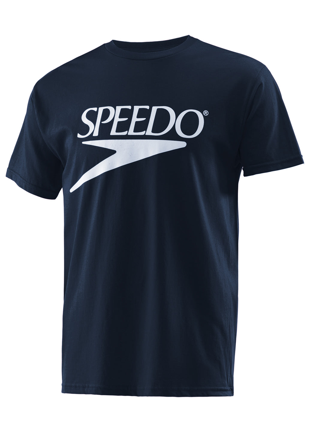  Speedo Unisex Vintage Logo Short Sleeve Crew Tee