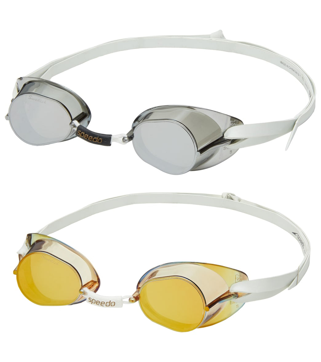  Speedo Swedish Mirrored 2 Pack Goggles