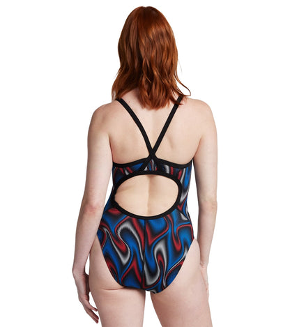  Speedo Women's Purpose Flyback One Piece Swimsuit