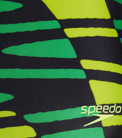  Speedo Women's Disco Boom Flyback One Piece Swimsuit