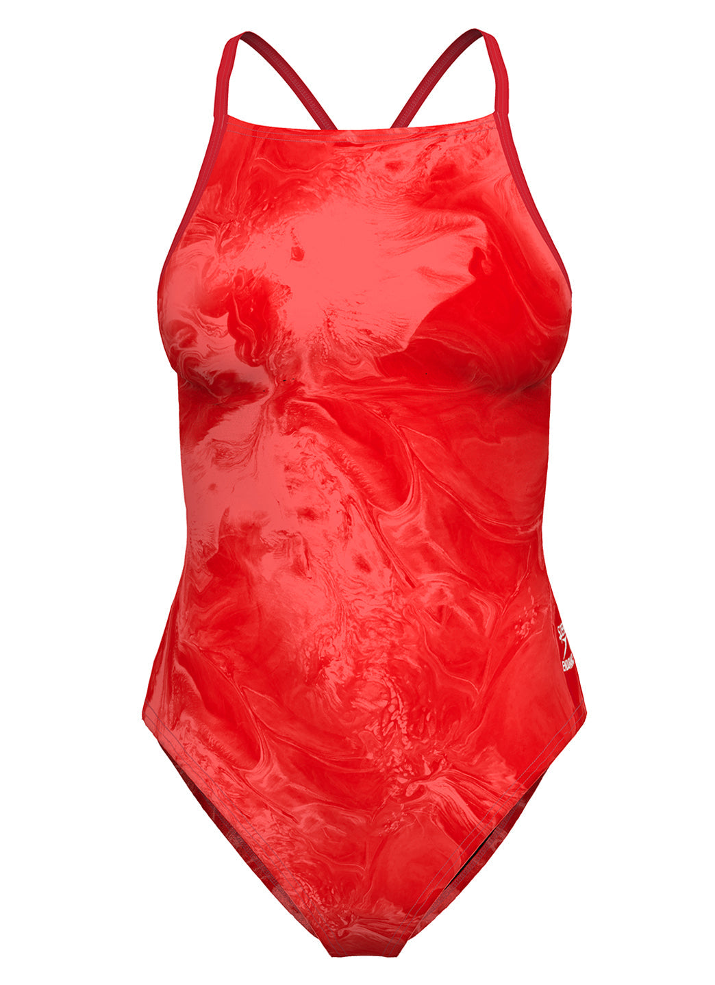  Speedo Women's Lunar Storm Crossback One Piece Swimsuit