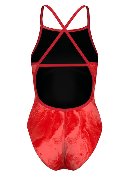  Speedo Women's Lunar Storm Crossback One Piece Swimsuit