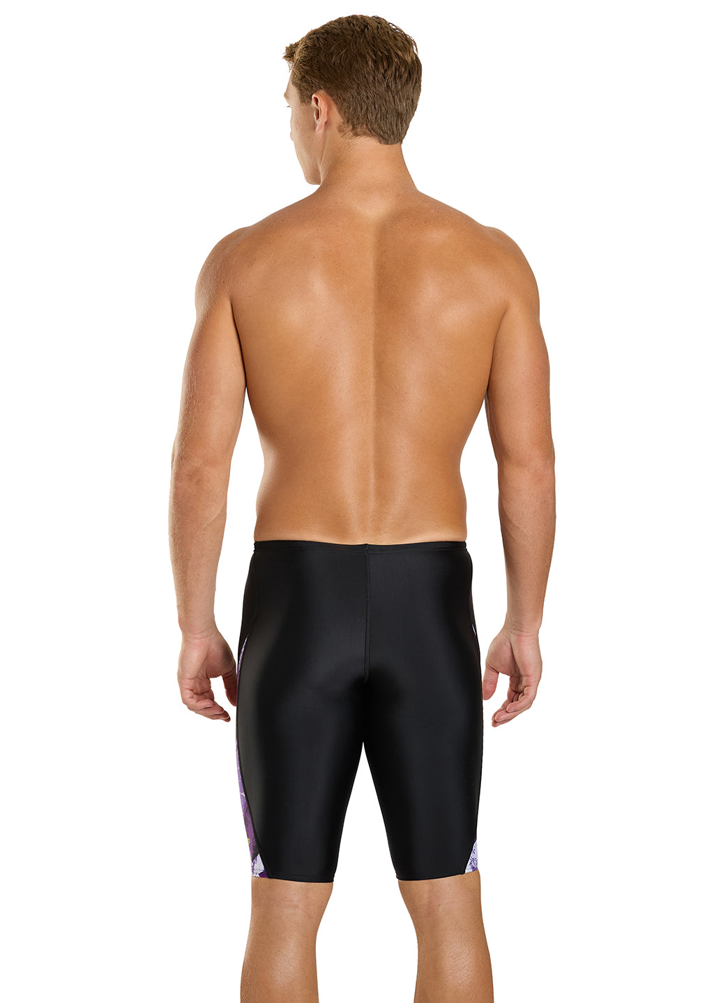  Speedo Men's Bolted Splice Jammer Swimsuit