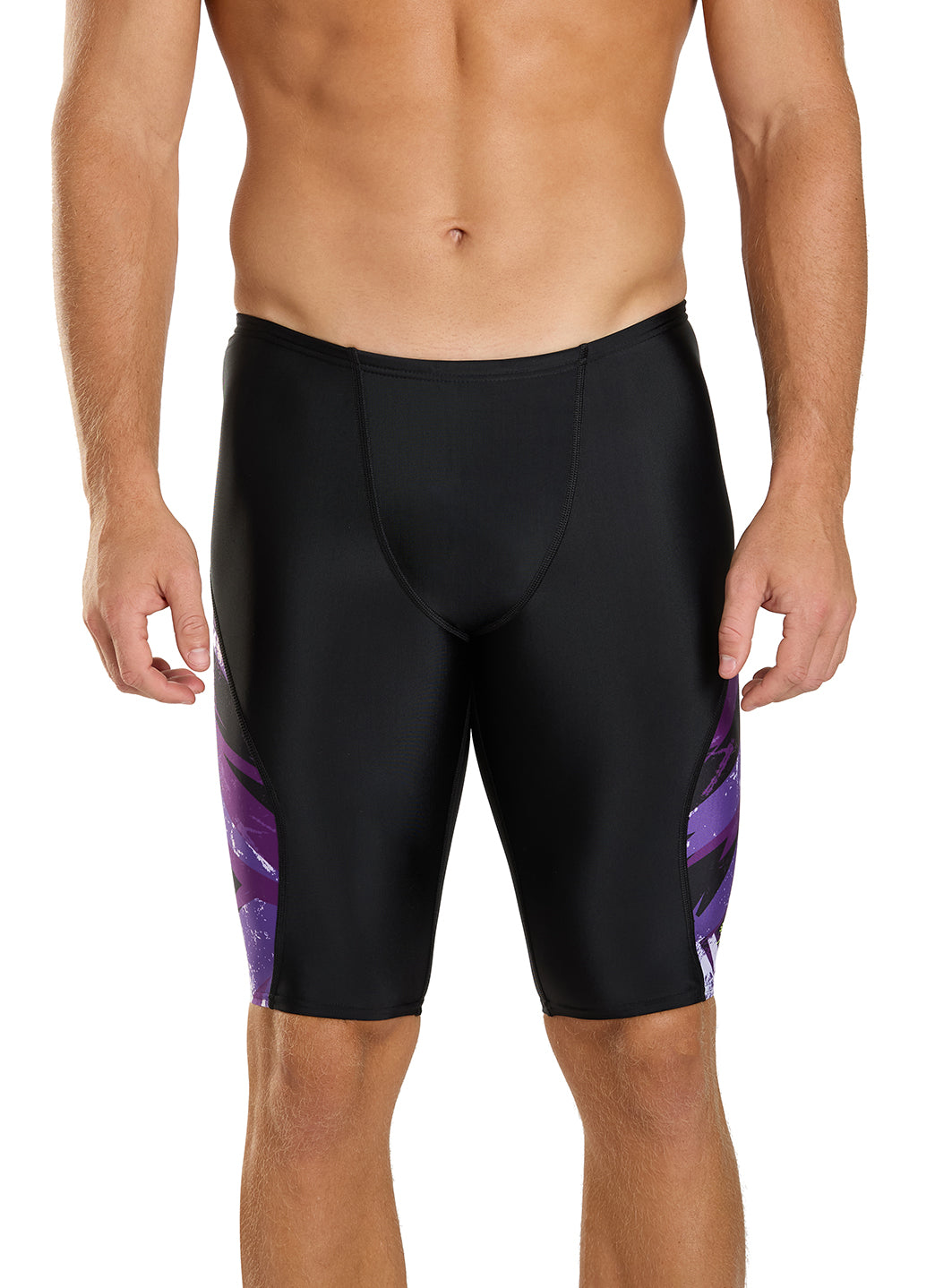  Speedo Men's Bolted Splice Jammer Swimsuit