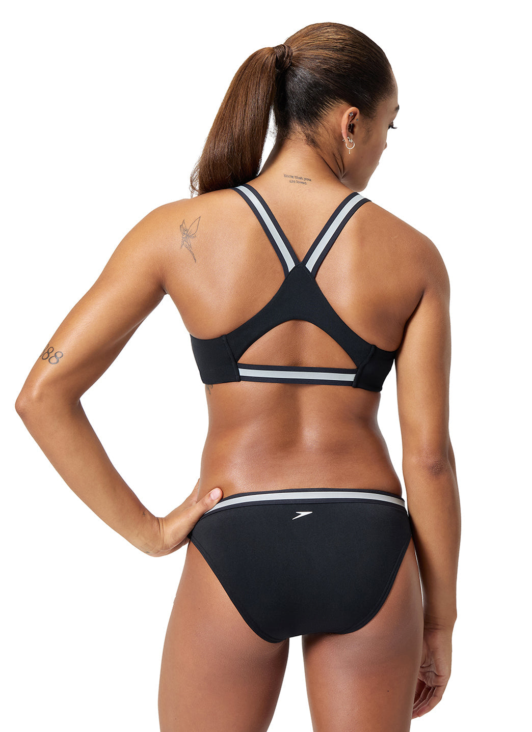  Speedo Women's Performance Two Piece Swimsuit Set
