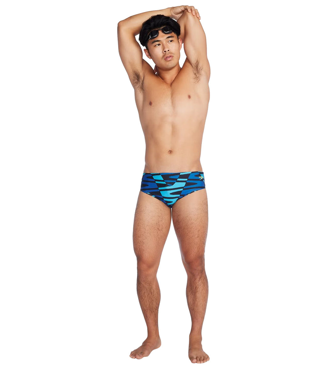  Speedo Men's Disco Boom Brief Swimsuit