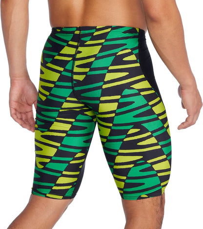  Speedo Men's Disco Boom Splice Jammer Swimsuit