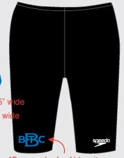  Bradford Bath & Tennis Club - SPEEDO Male Solid Endurance+ Jammer Swimsuit -Youth(Bradford Bath Tennis Club Speedo Male Solid Endurance Jammer Swimsuit Youth)