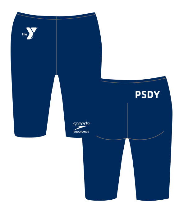  Darien YMCA_SPEEDO Male Solid Endurance+ Jammer Swimsuit -Youth(Darien Ymca_speedo Male Solid Endurance Jammer Swimsuit Youth)