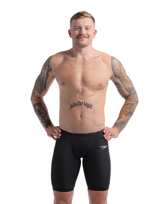  SPEEDO Men's LZR Pure Valor 2.0 High Waist Jammer Tech Suit Swimsuit(Speedo Mens Lzr Pure Valor 2 0 High Waist Jammer Tech Suit Swimsuit)