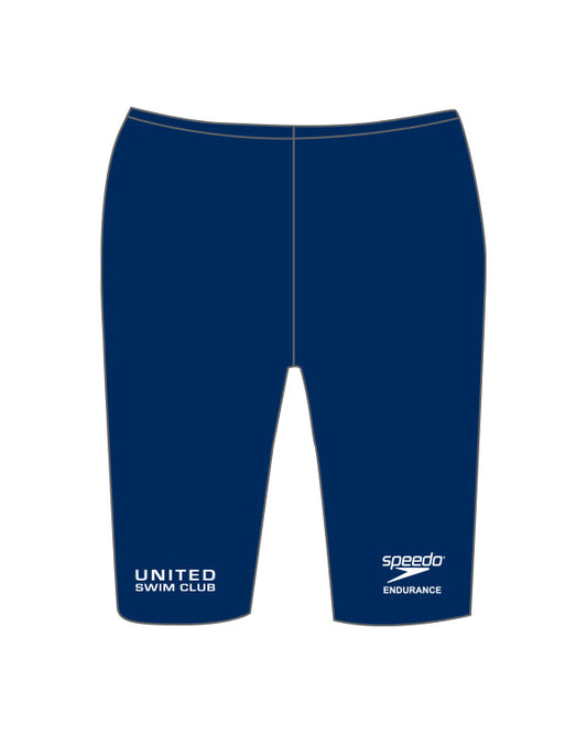  United Swim Club-Tallahassee _SPEEDO Male Solid Endurance+ Jammer Swimsuit -Youth(United Swim Club Tallahassee _speedo Male Solid Endurance Jammer Swimsuit Youth)